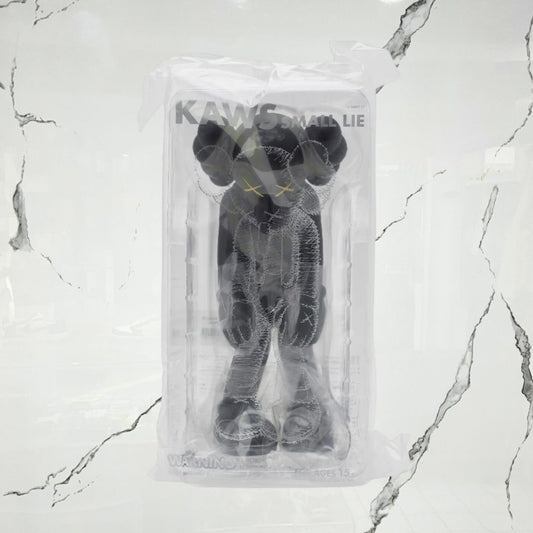 Kaws Vinyl Figure Small Lie Black - Urban Utility