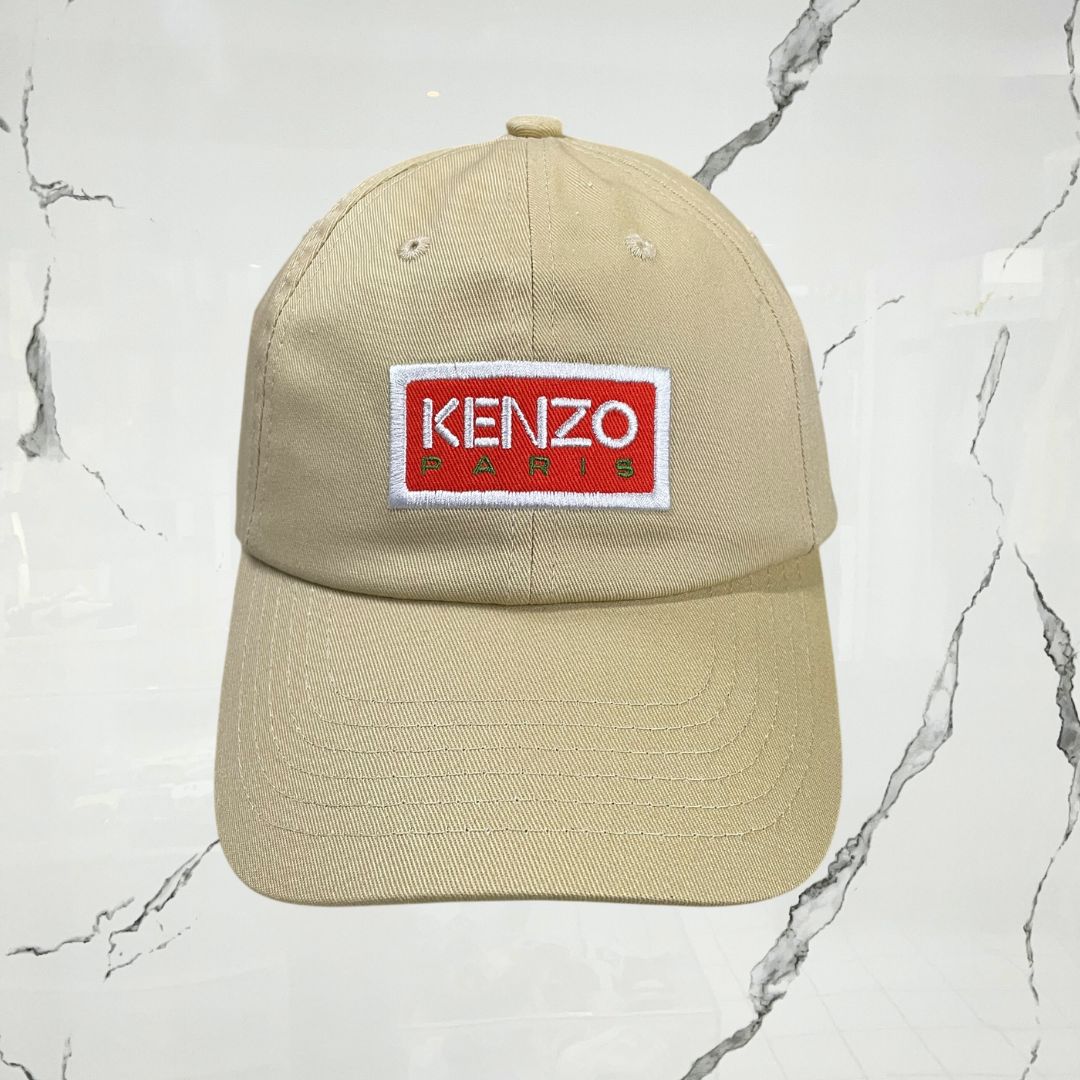 Kenzo Paris Beige Cap - Urban Utility