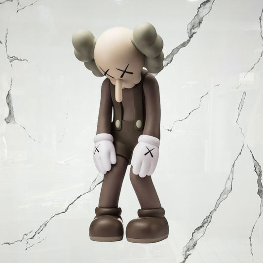 Kaws Vinyl Figure Small Lie Brown - Urban Utility