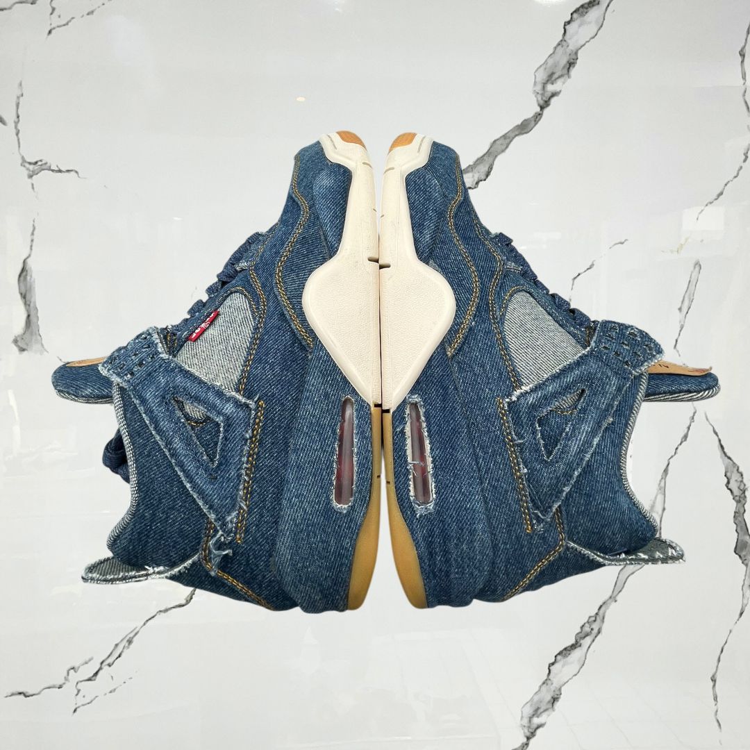 Jordan 4 x Levi's Denim Blue (De Uso) - Urban Utility