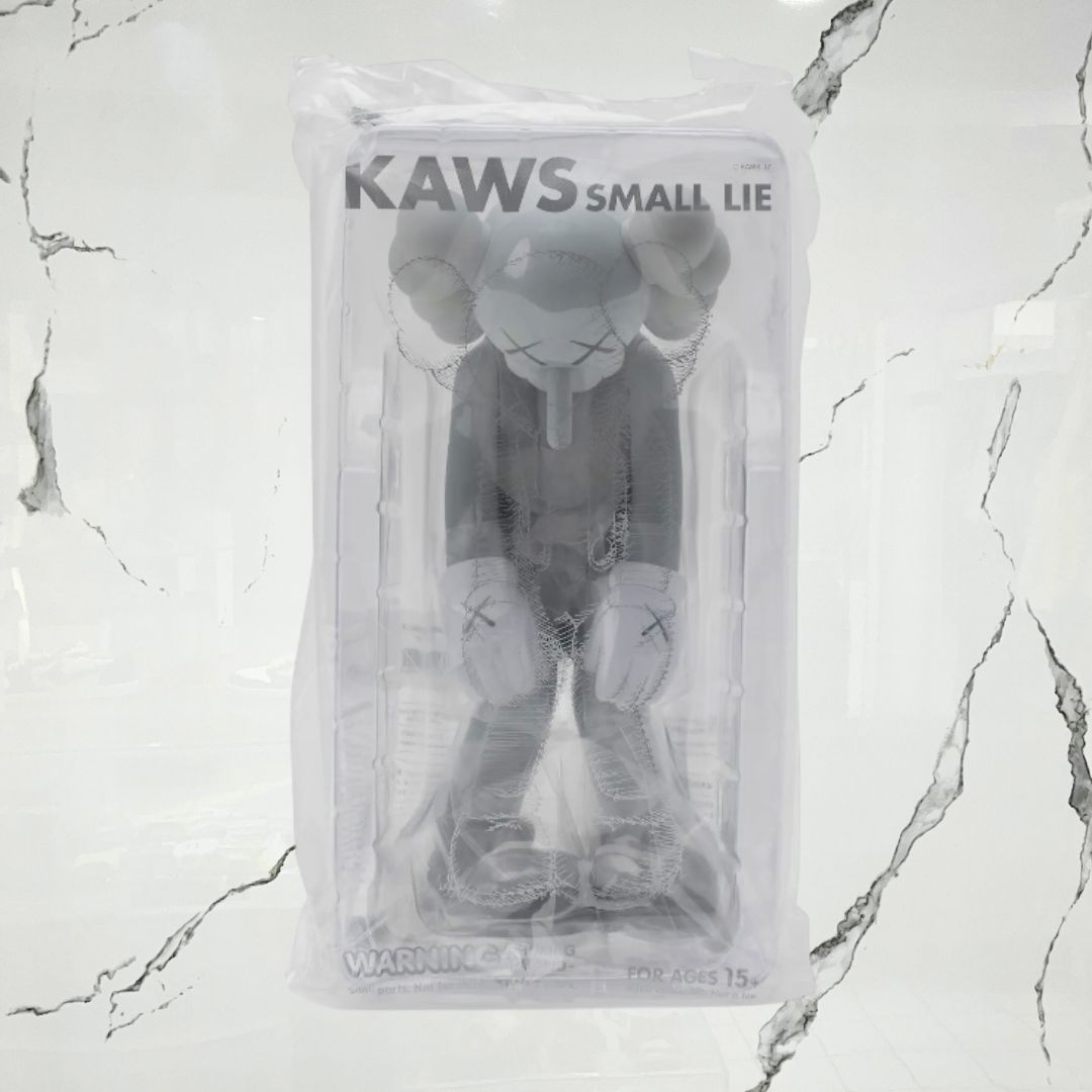 Kaws Vinyl Figure Small Lie Grey - Urban Utility