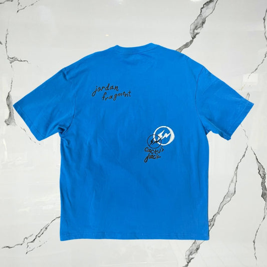 Travis Scott x Jordan x Fragment Blue T-shirt - Urban Utility