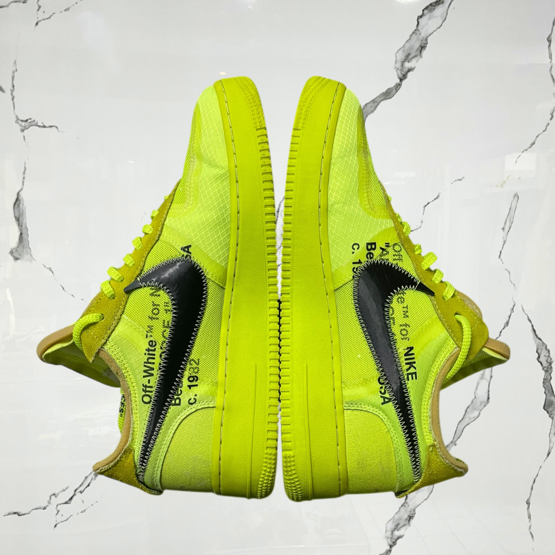 Air Force 1 Low Off White Volt (De Uso)