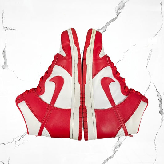 Nike Dunk High Championship White Red (White Tongue Tag) (De Uso) - Urban Utility