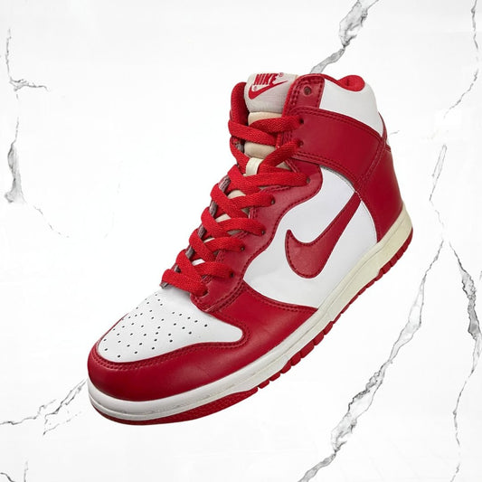 Nike Dunk High Championship White Red (White Tongue Tag) (De Uso) - Urban Utility