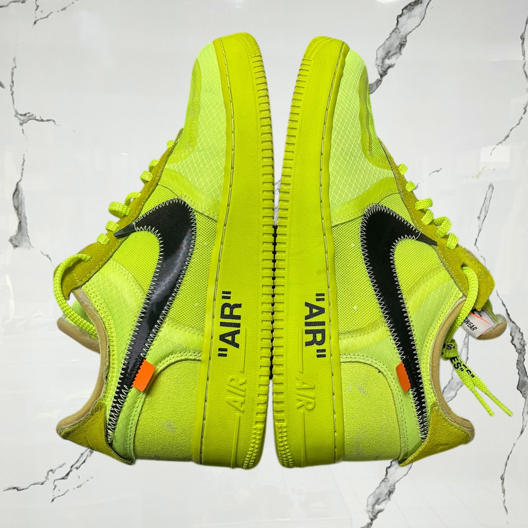 Air Force 1 Low Off White Volt (De Uso)