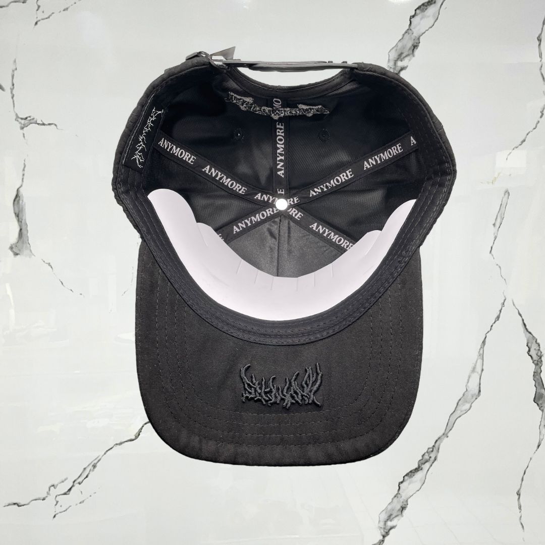 Anymore Black Crystals Black Cap - Urban Utility