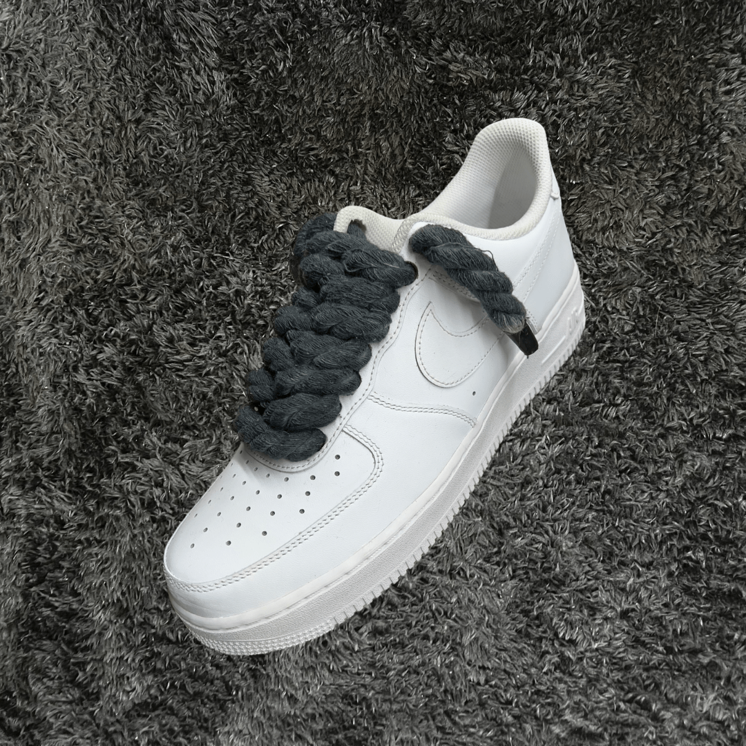 Air Force 1 Rope White Grey Custom 27CM