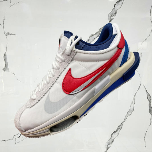 Nike Zoom Cortez Sacai White University Red - Urban Utility
