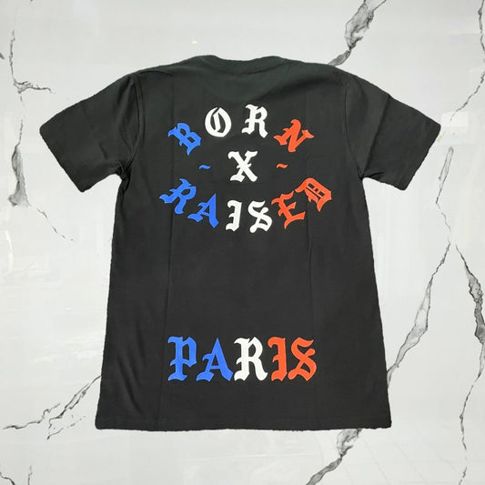 Born x Raised Paris Black T-shirt - Urban Utility