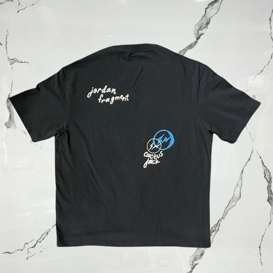 Travis Scott x Jordan x Fragment Black T-shirt - Urban Utility