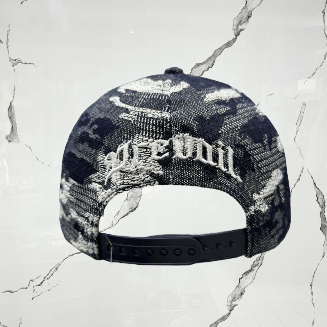 Prevail Detroit Blue Denim Splash Cap - Urban Utility
