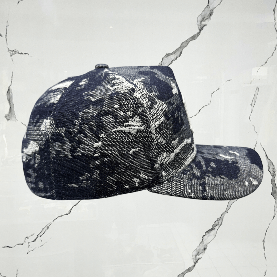 Prevail Detroit Blue Denim Splash Cap - Urban Utility