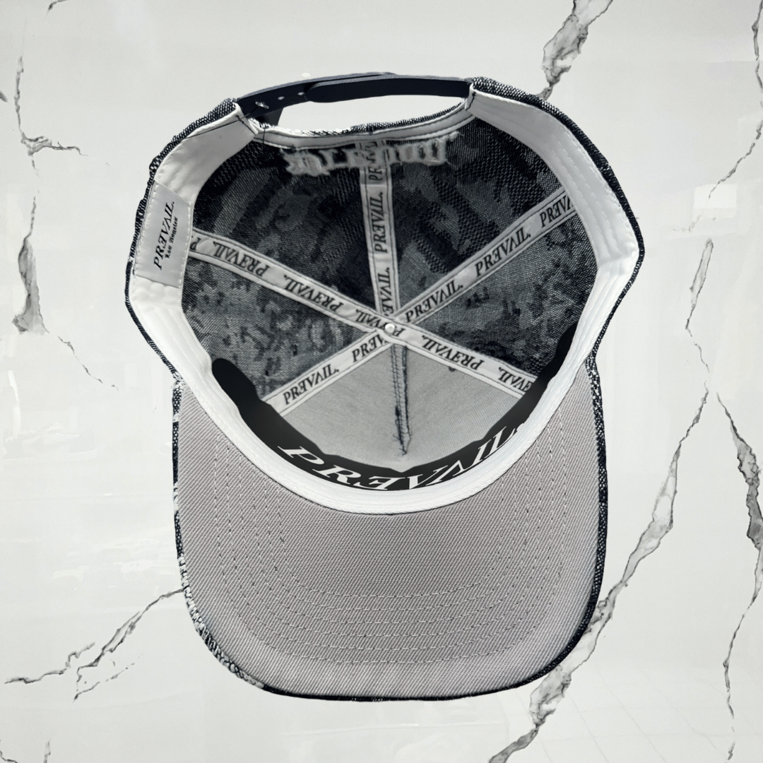 Prevail Detroit Blue Denim Splash Cap - Urban Utility