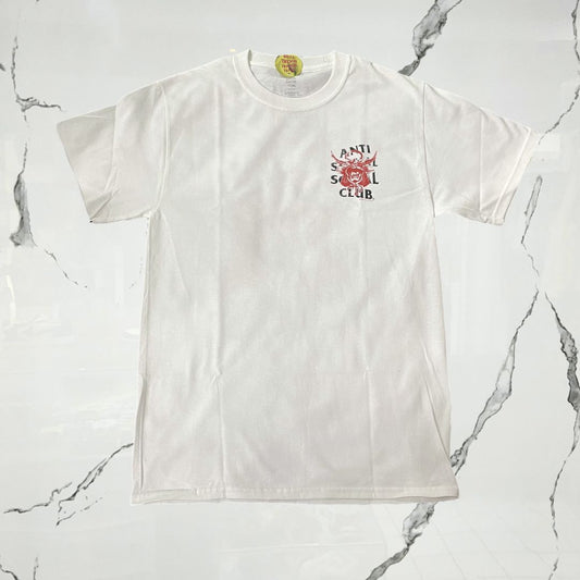 Anti Social Social Club x Assassin's Creed Shadows White Red T-shirt - Urban Utility