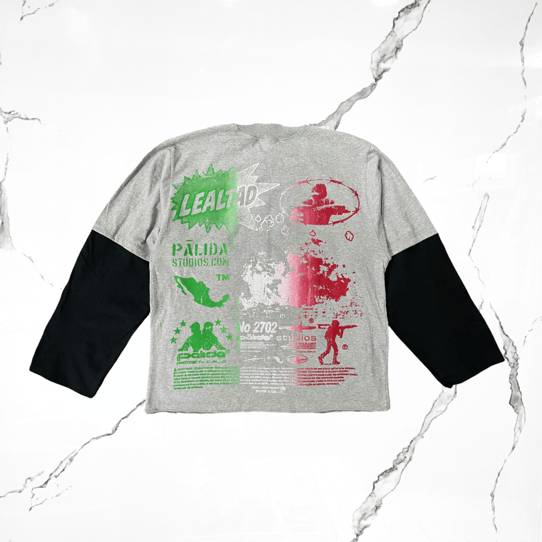 Palida Che Maria Felix Grey Black Long Sleeve - Urban Utility