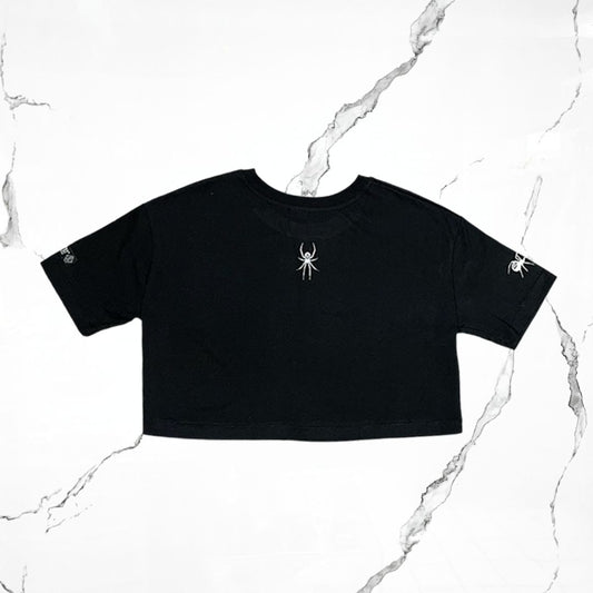 Urban Utility Widow Black Crop Top - Urban Utility