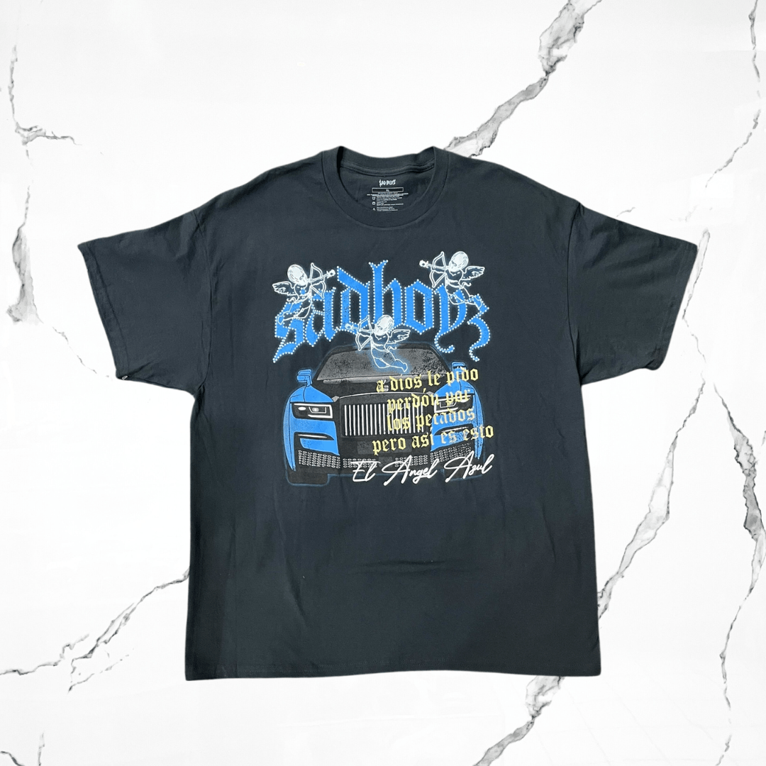 Sad Boyz Angel Azul T-shirt - Urban Utility