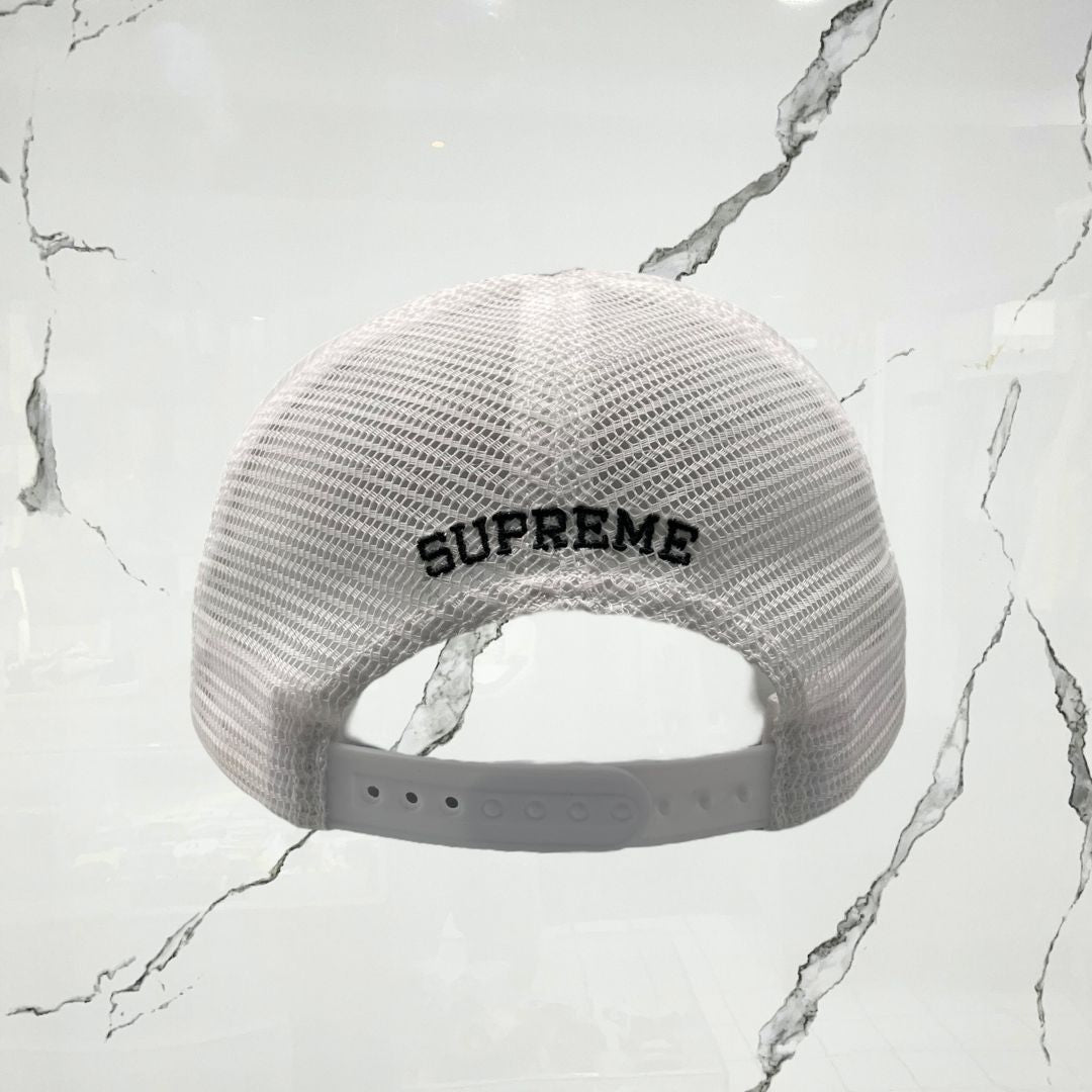 Supreme Mess Mesh Back 5 Panel Brown Cap - Urban Utility