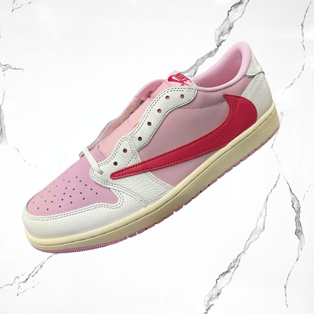 Jordan 1 Retro Low OG SP Travis Scott Sail Tropical Pink - Urban Utility