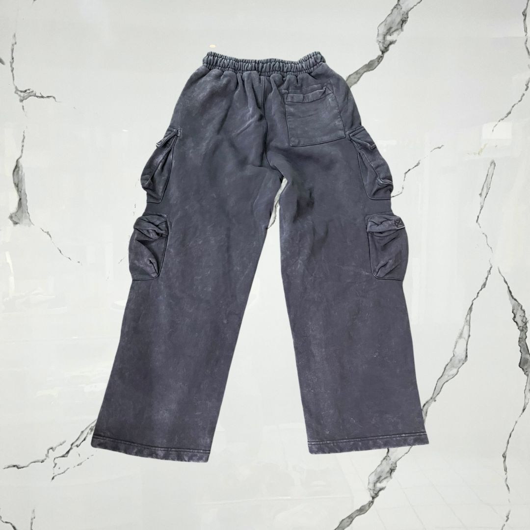YoungLA Hella Pocket Sweats Deep Purple Wash Pants