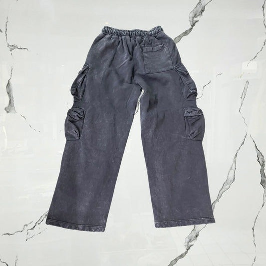 YoungLA Hella Pocket Sweats Deep Purple Wash Pants - Urban Utility
