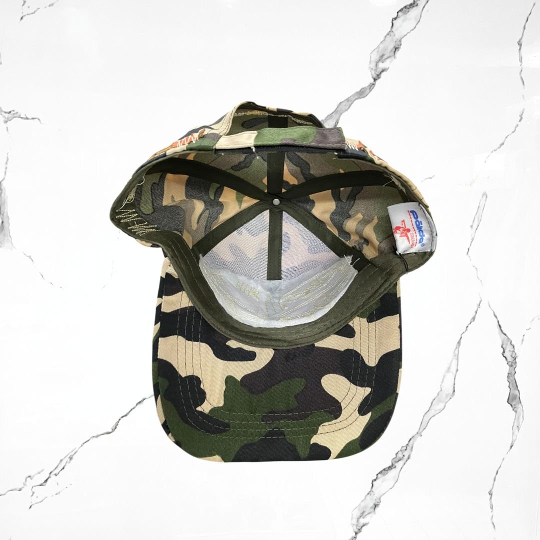 Palida Dad Hat Parche Orange Camo Beige Cap - Urban Utility
