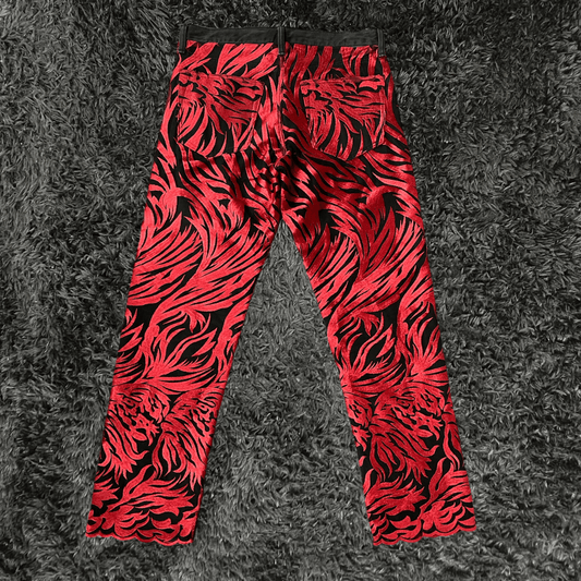 Crowstar Royalty Black Red Pants - Urban Utility