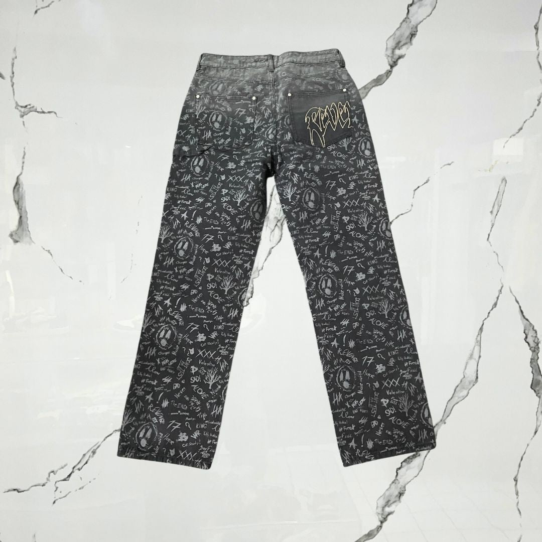 Revenge XTentacion Hearbreck Carpenter Black Pants - Urban Utility