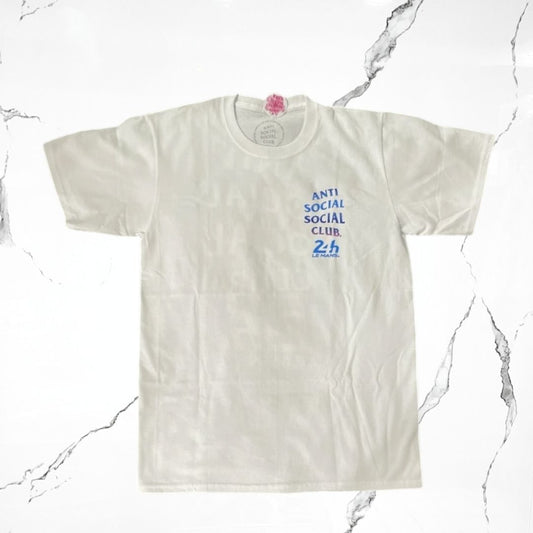 Anti Social Social Club 24 hours Of Le Mans White T-shirt - Urban Utility