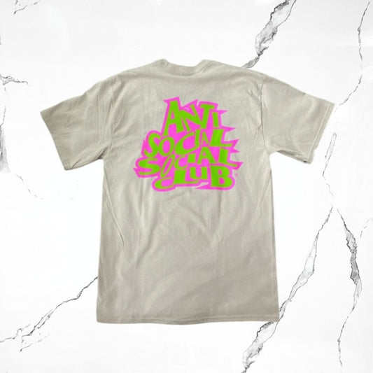 Anti Social Social Club Jealousy Light Sand T-shirt - Urban Utility