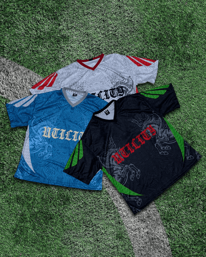 Urban Utility FC Black Green Jersey - Urban Utility