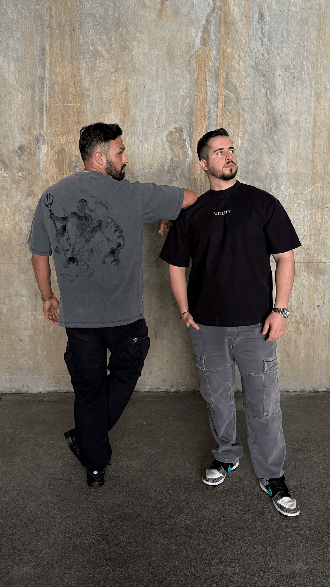 Urban Utility Poseidon Black T-Shirt - Urban Utility