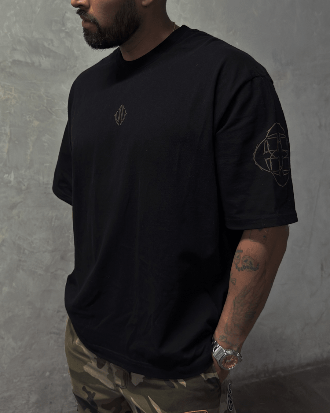 Utility Bite v3 Black Brown Tee - Urban Utility