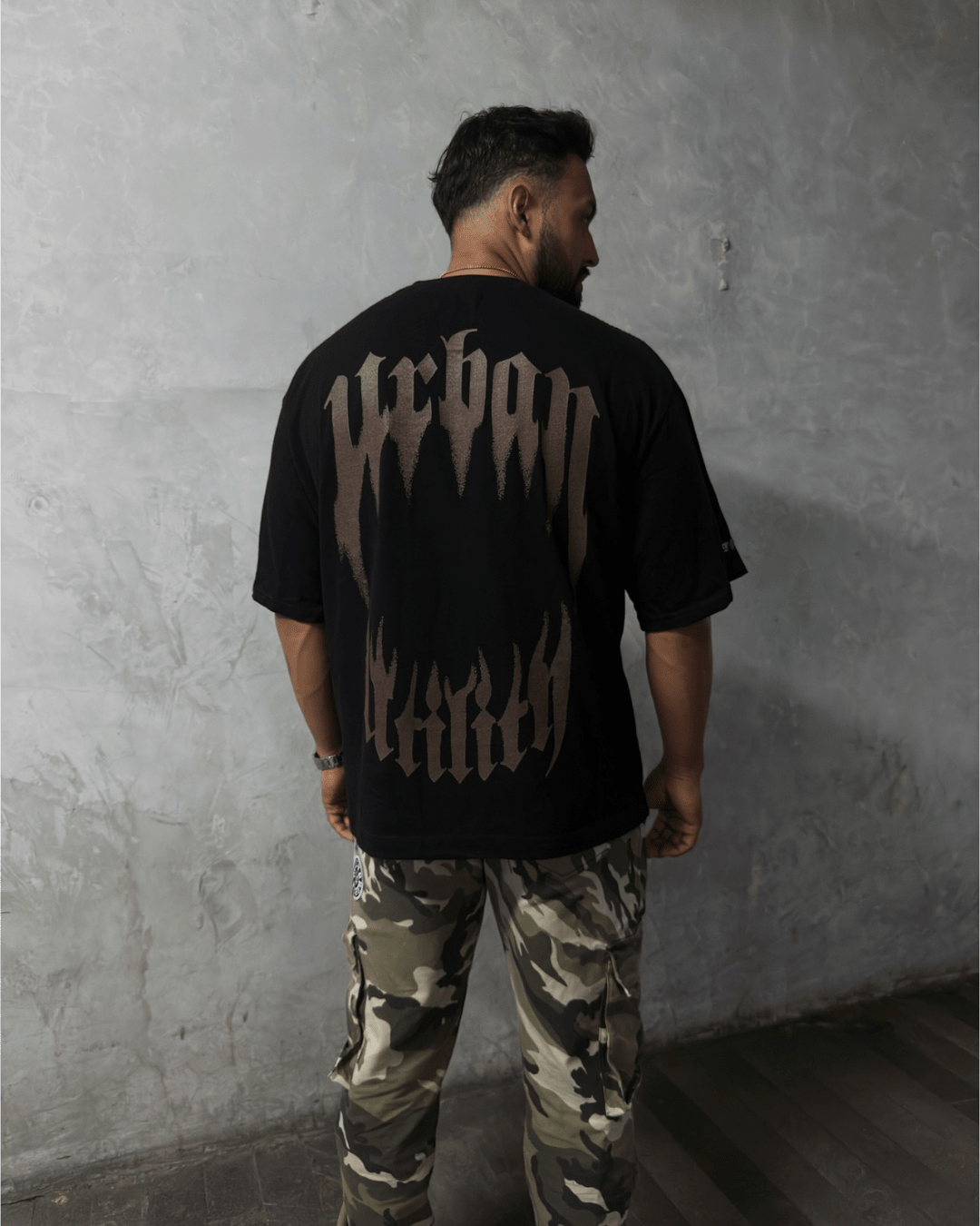 Utility Bite v3 Black Brown Tee - Urban Utility
