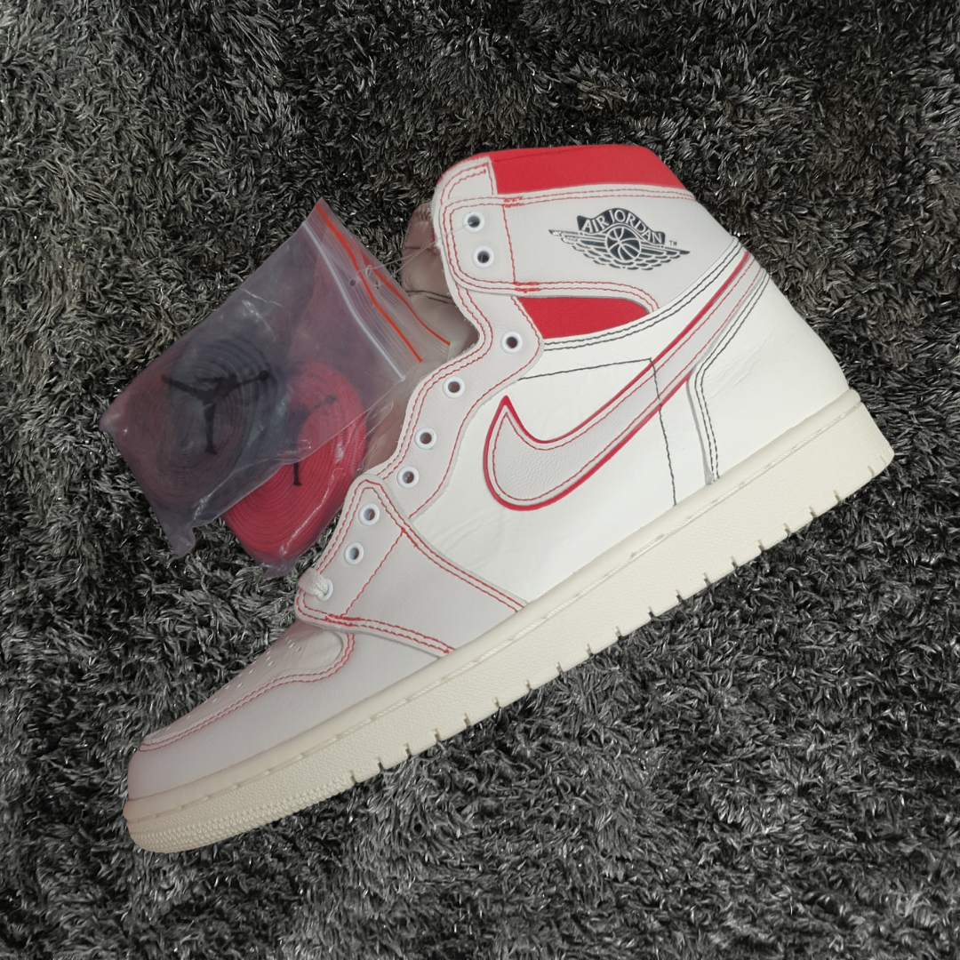 Jordan 1 High Phantom Gym Red