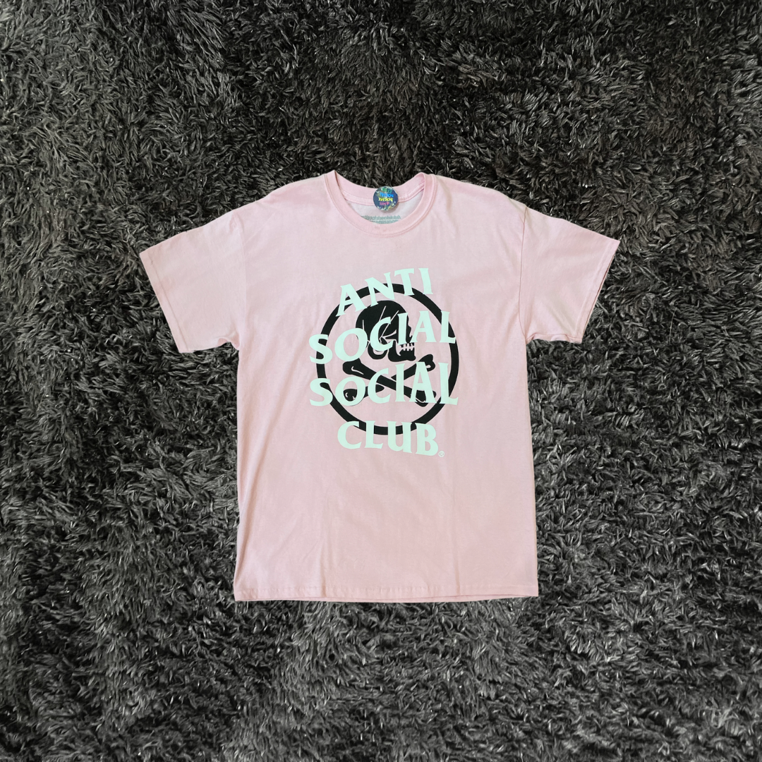 Anti Social Social Club Pink Neighborhood T-Shirt