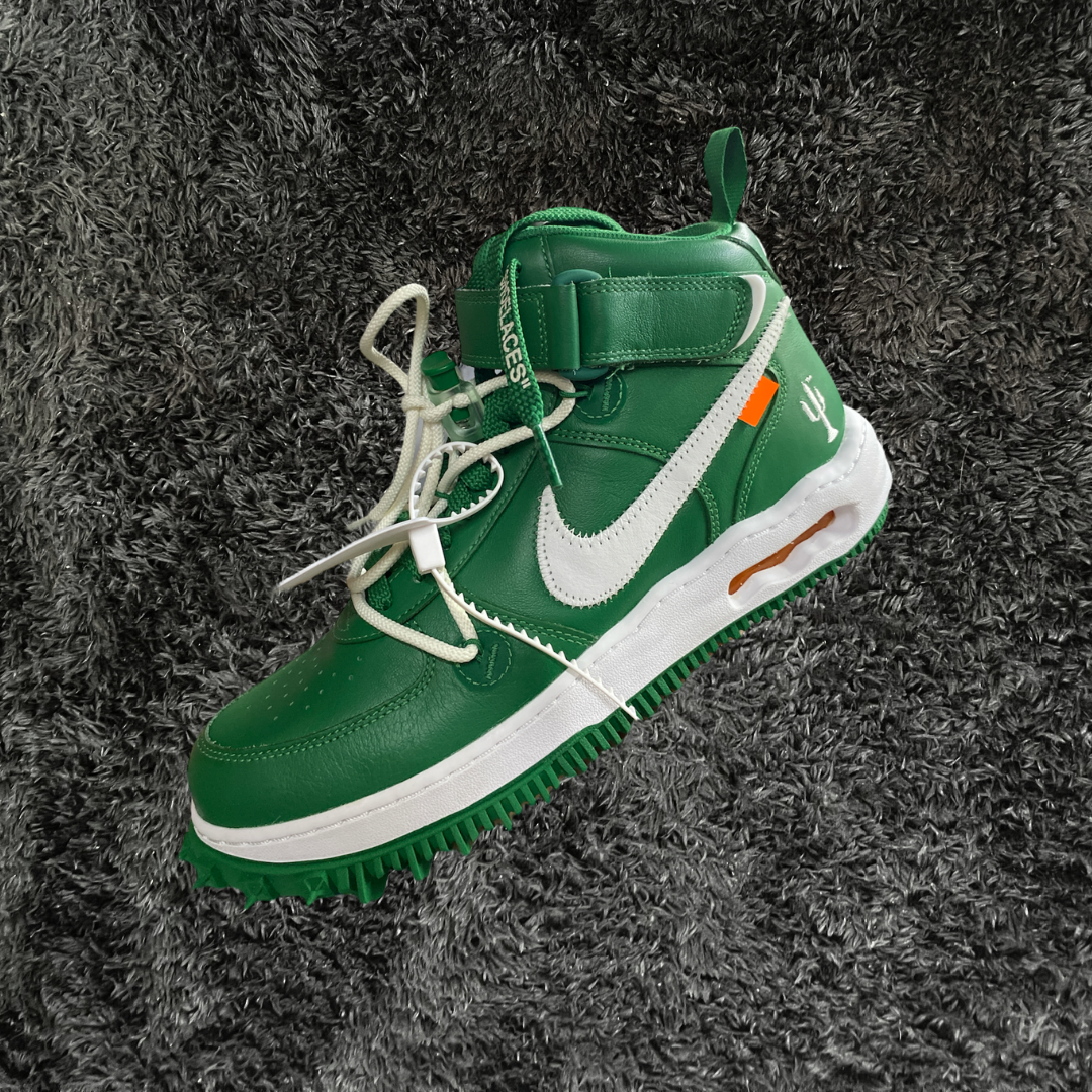 Air Force 1 Mid Off White Pine Green