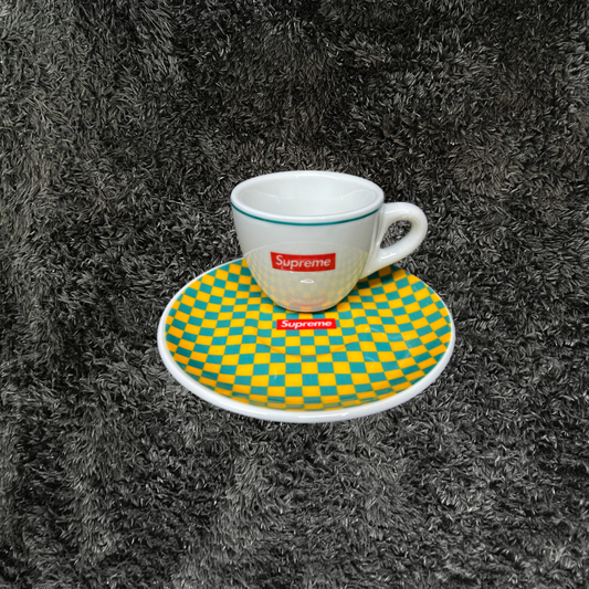 Supreme Espresso Cup Yellow Green (Set de 2)