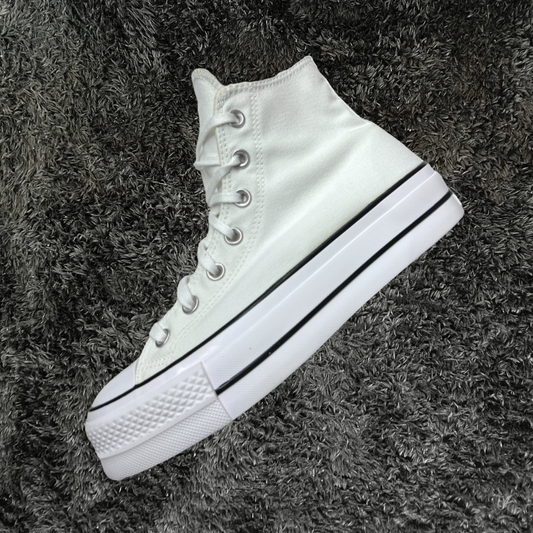 Converse White High Sole