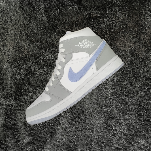 Jordan 1 Mid Wolf Grey (W) (De Uso)