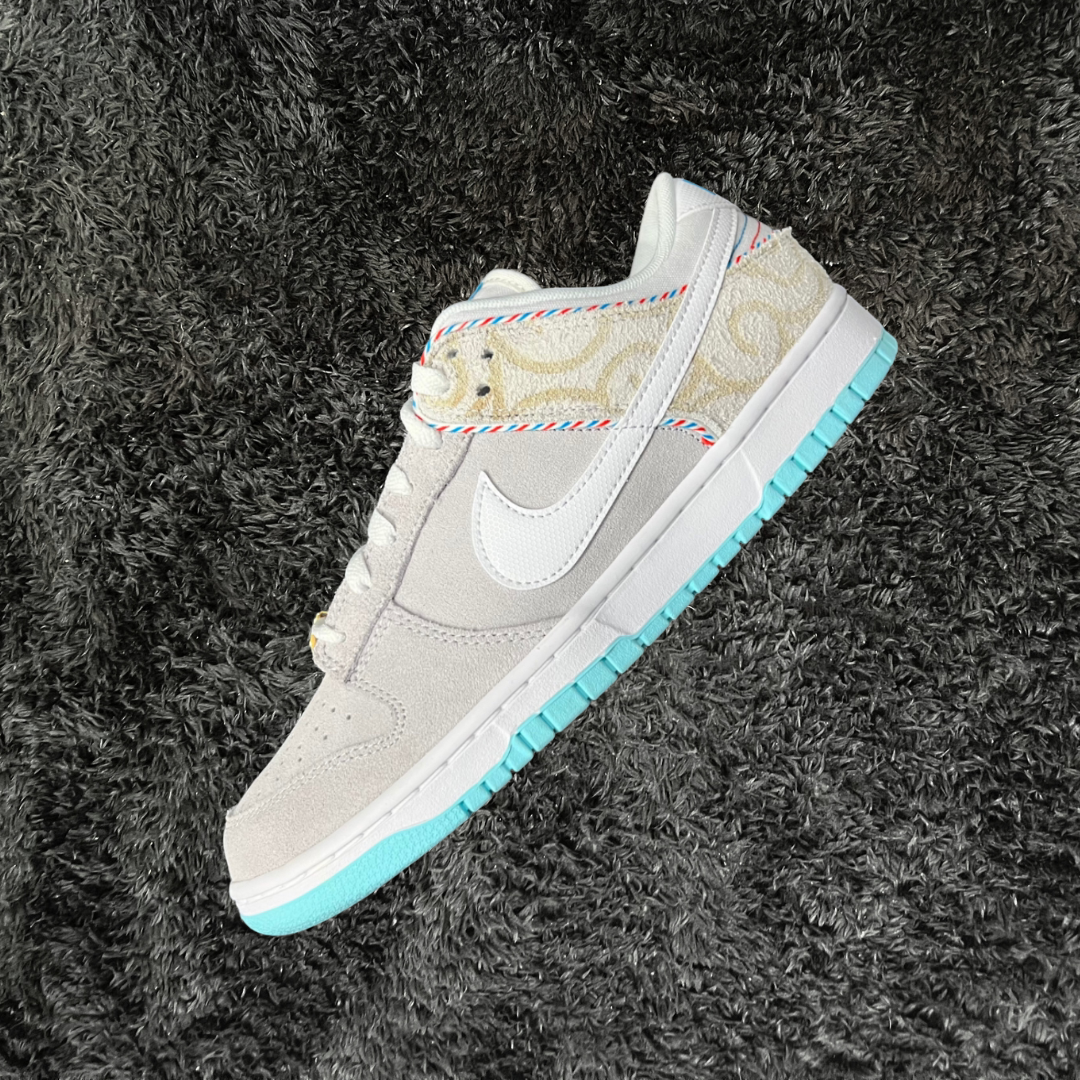 Dunk Low Barber White