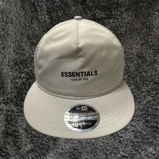 Essentials Beige Cream Cap Snapback