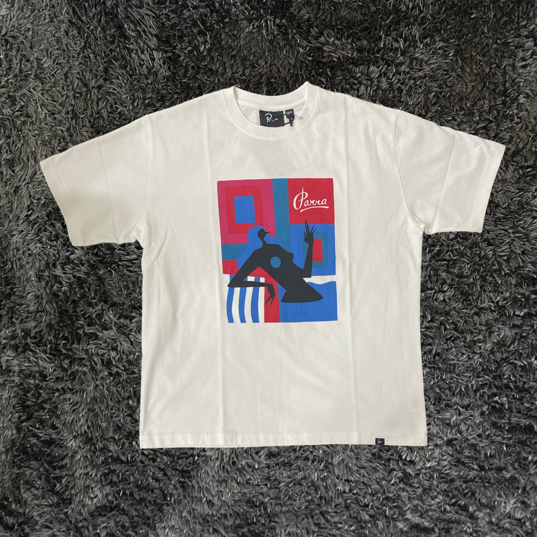 Parra The Attic Trip White T-Shirt