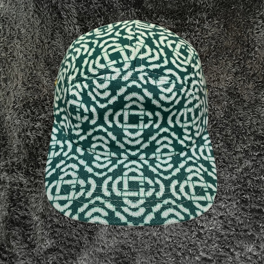 Casablanca Green Monogram Cap