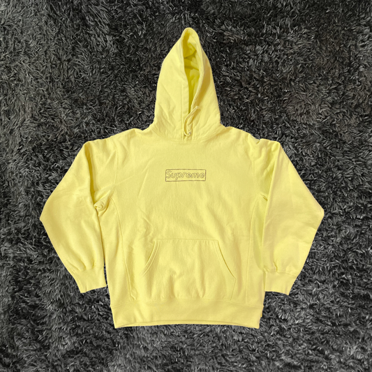 Supreme Kaws Yellow Hoodie