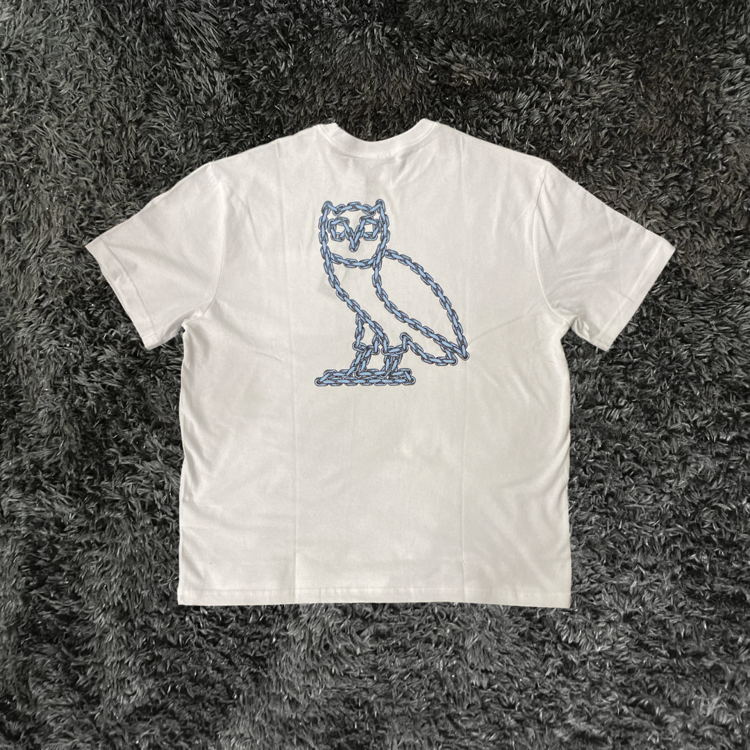 OVO Owl Chain White T-Shirt