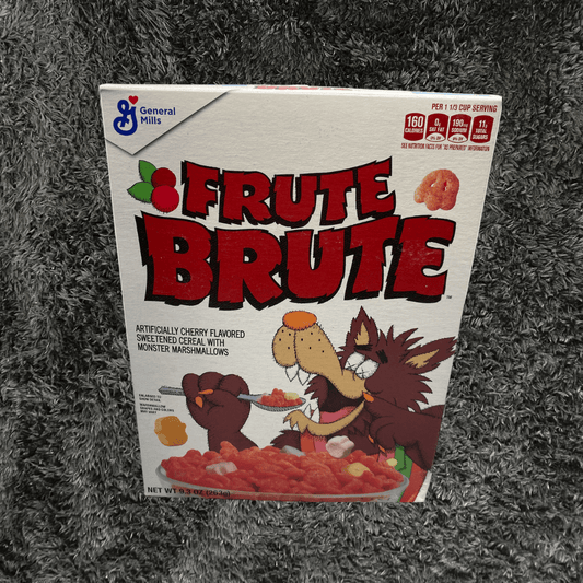 Kaws Frutte Brute Cereal Box - Urban Utility