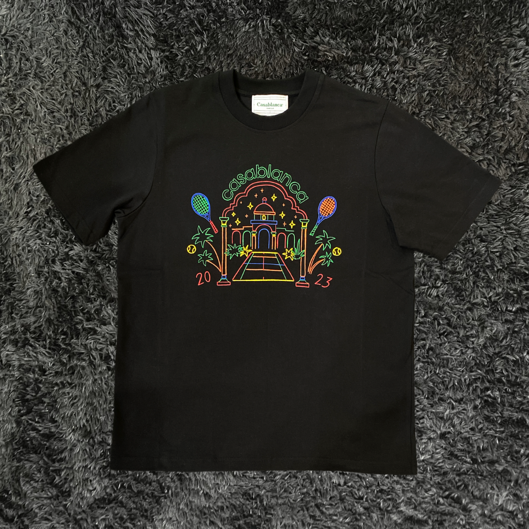 Casablanca Rainbow Crayon Temple T-shirt