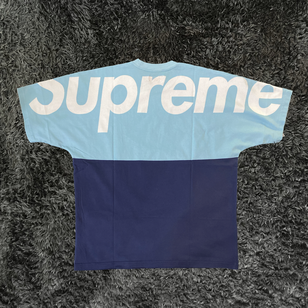 Supreme Blue Bicolor T-shirt